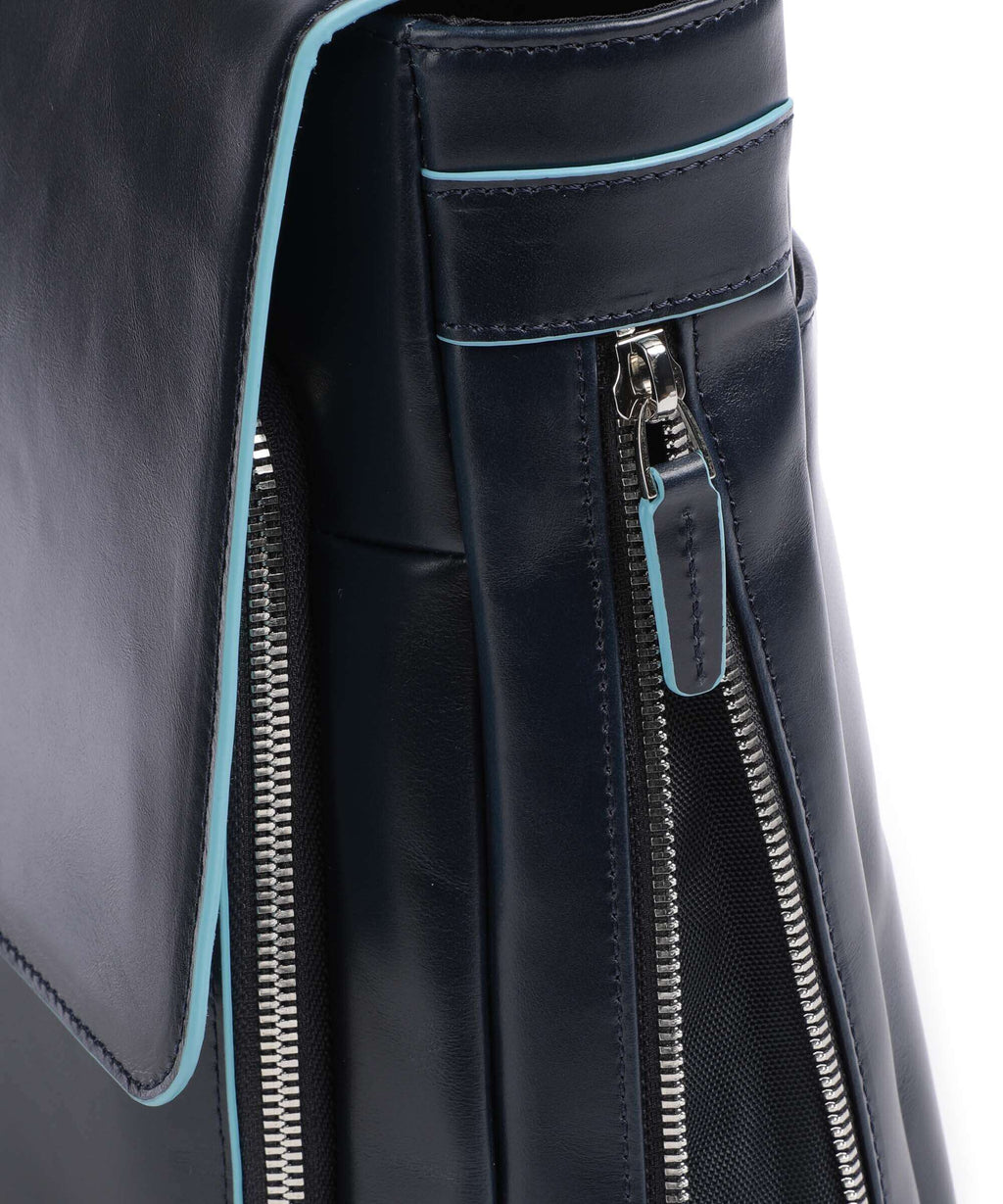 Piquadro Blue Square Briefcase blu