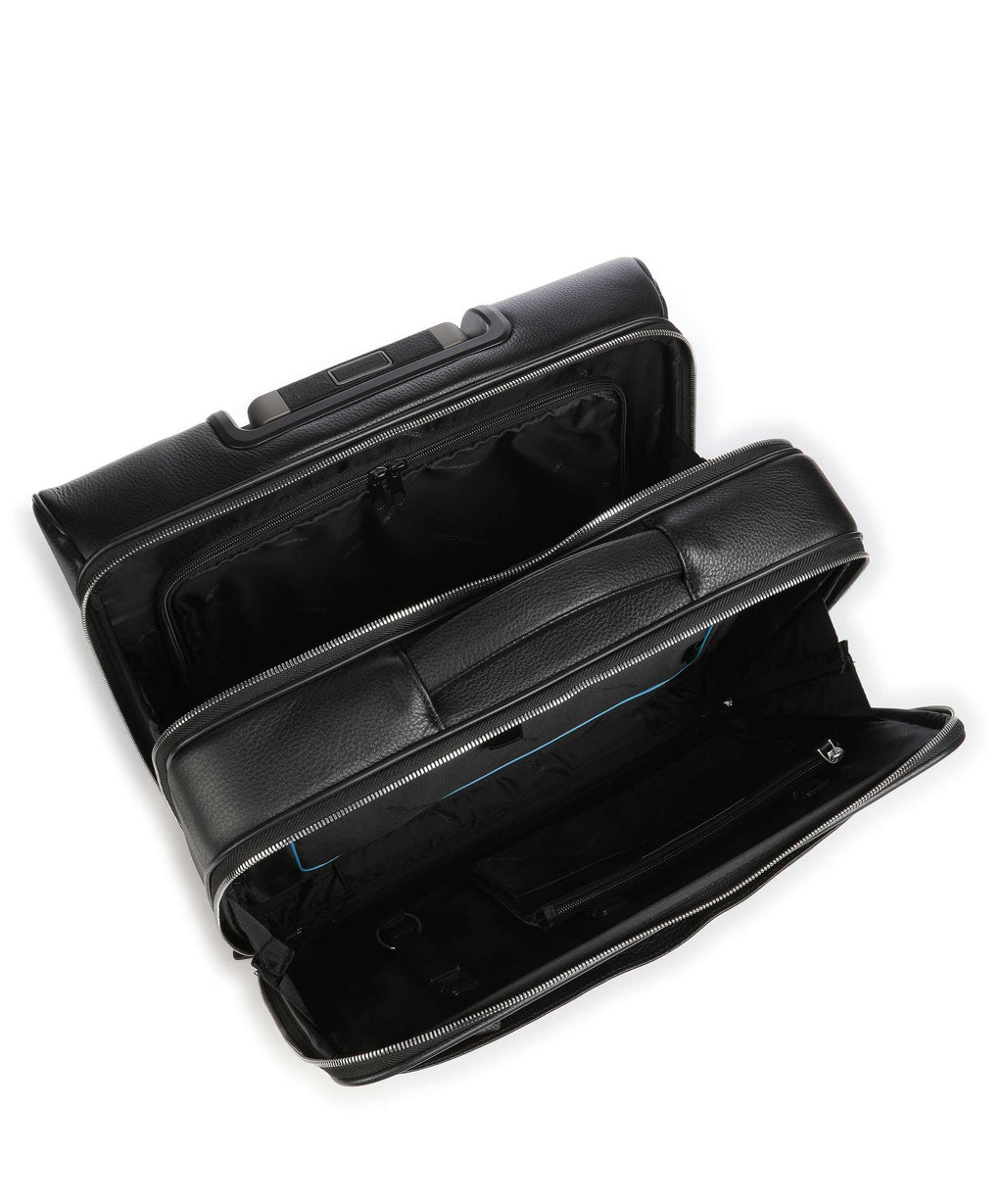 Piquadro Rolling briefcase black