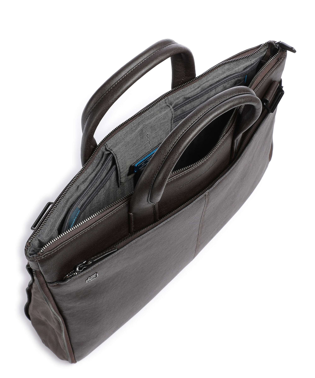 Piquadro Black Square Briefcase testa di moro