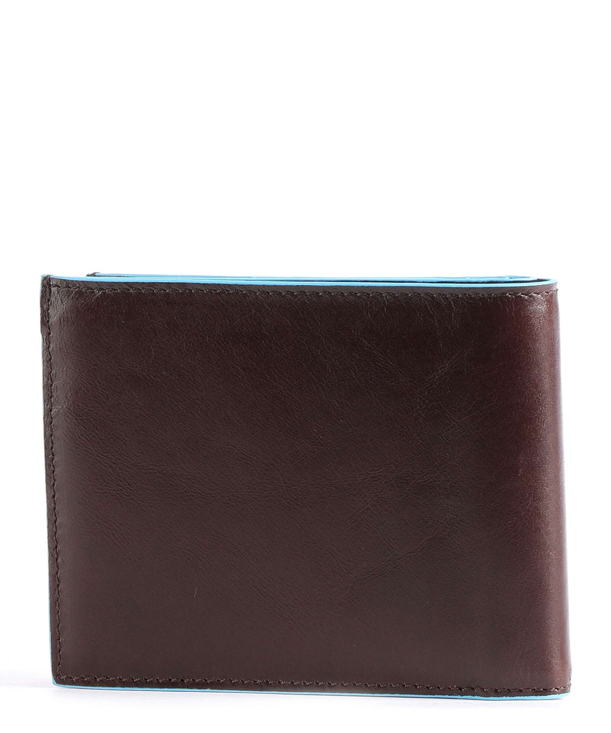 Piquadro Blue Square Credit card holder mahogany