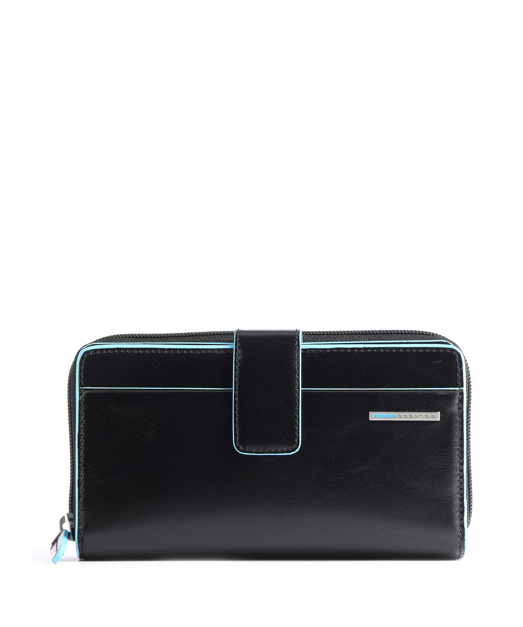 Piquadro Blue Square Wallet black