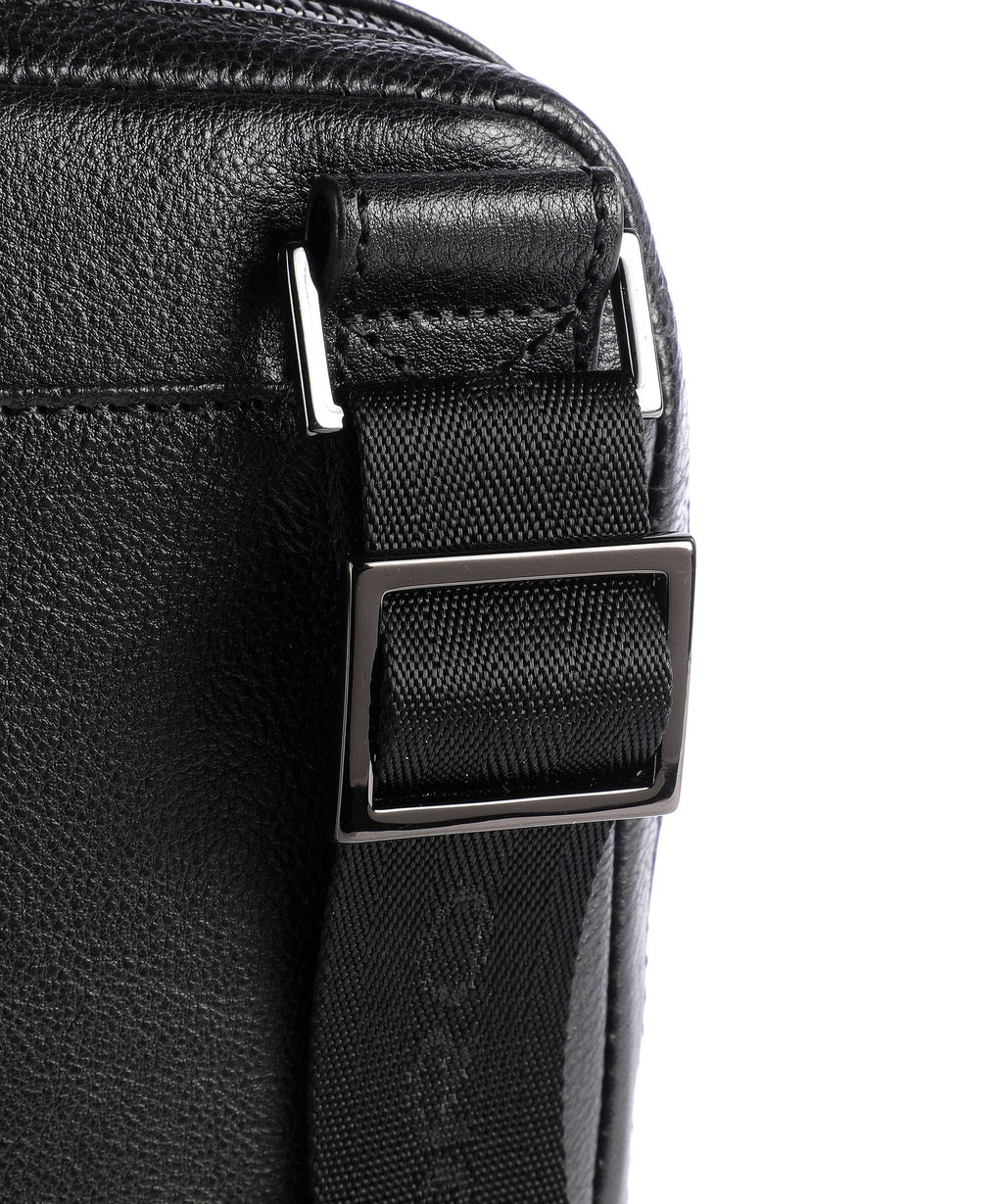 Piquadro Black Square Crossbody bag black