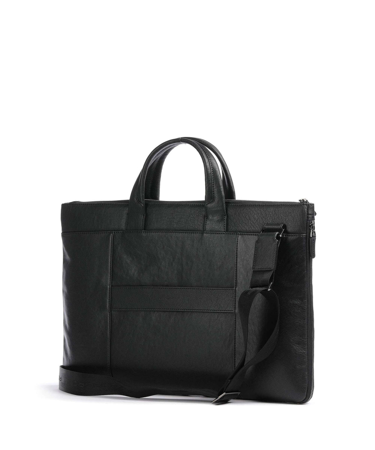Piquadro Black Square Briefcase black