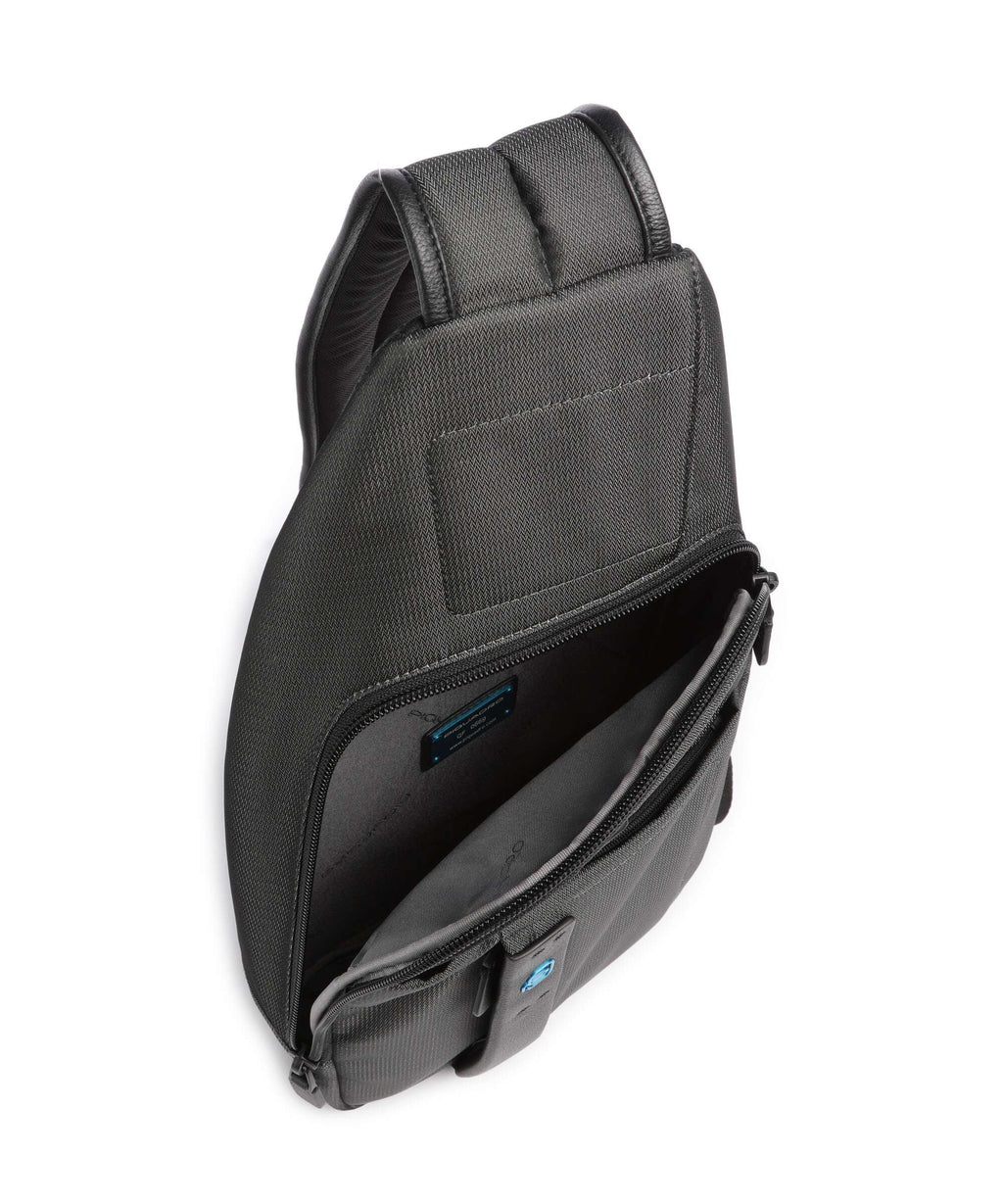 Piquadro P16 Sling bag grigio