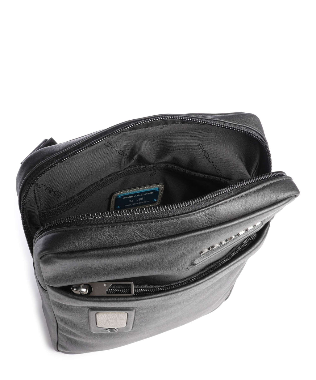 Piquadro Akron Crossbody bag black