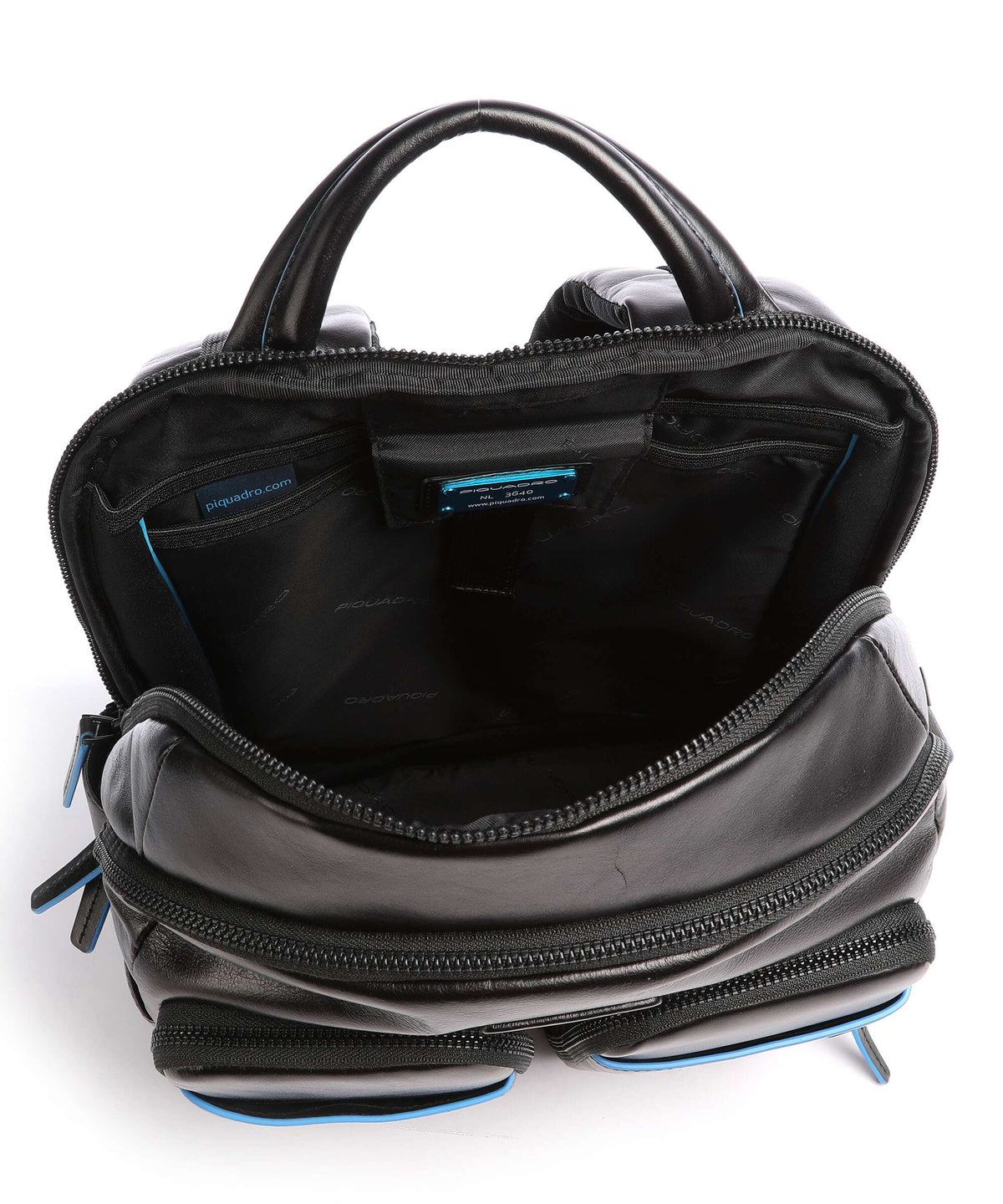 Piquadro Blue Square Revamp Laptop backpack black