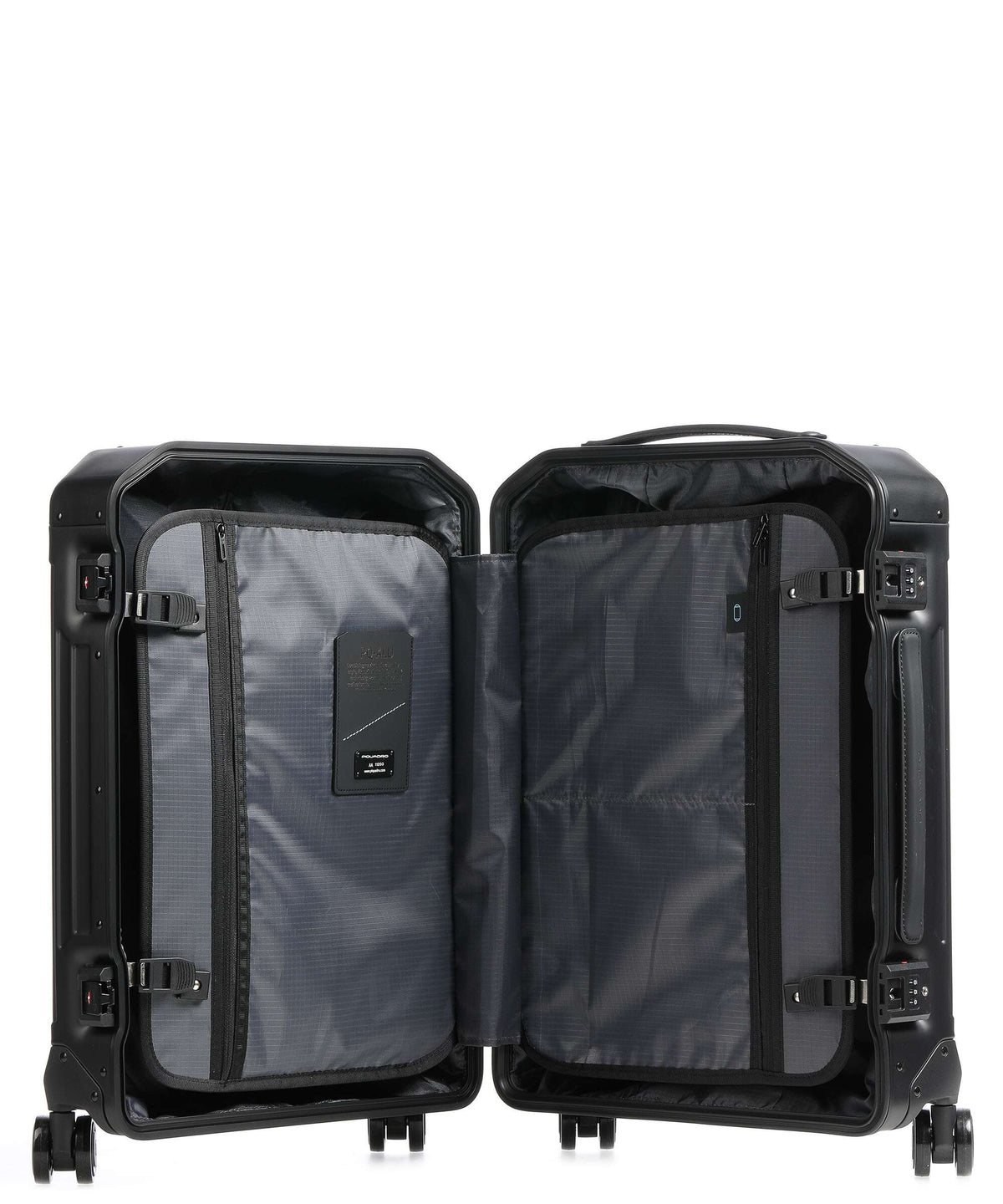Piquadro PQ Alu Spinner (4 wheels) black