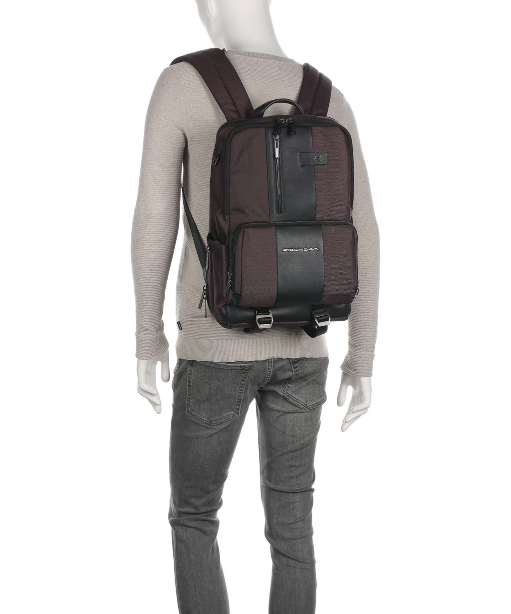 Piquadro Brief 2 Backpack wengè