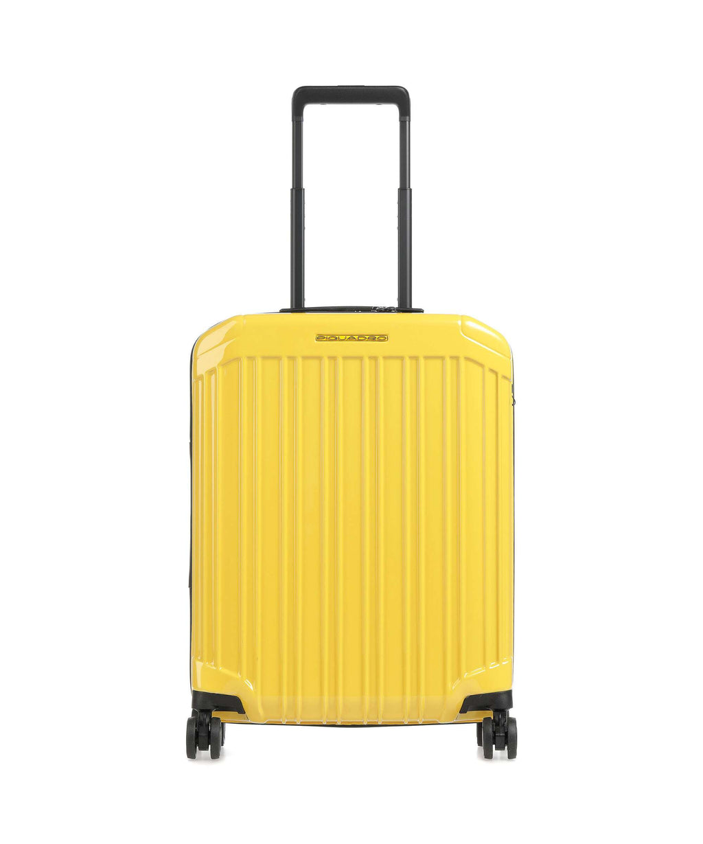 Piquadro Spinner (4 wheels) lemon yellow