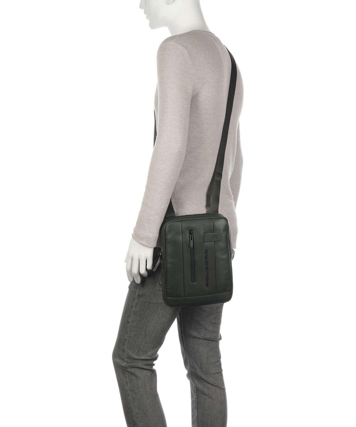 Piquadro Urban Crossbody bag forest green