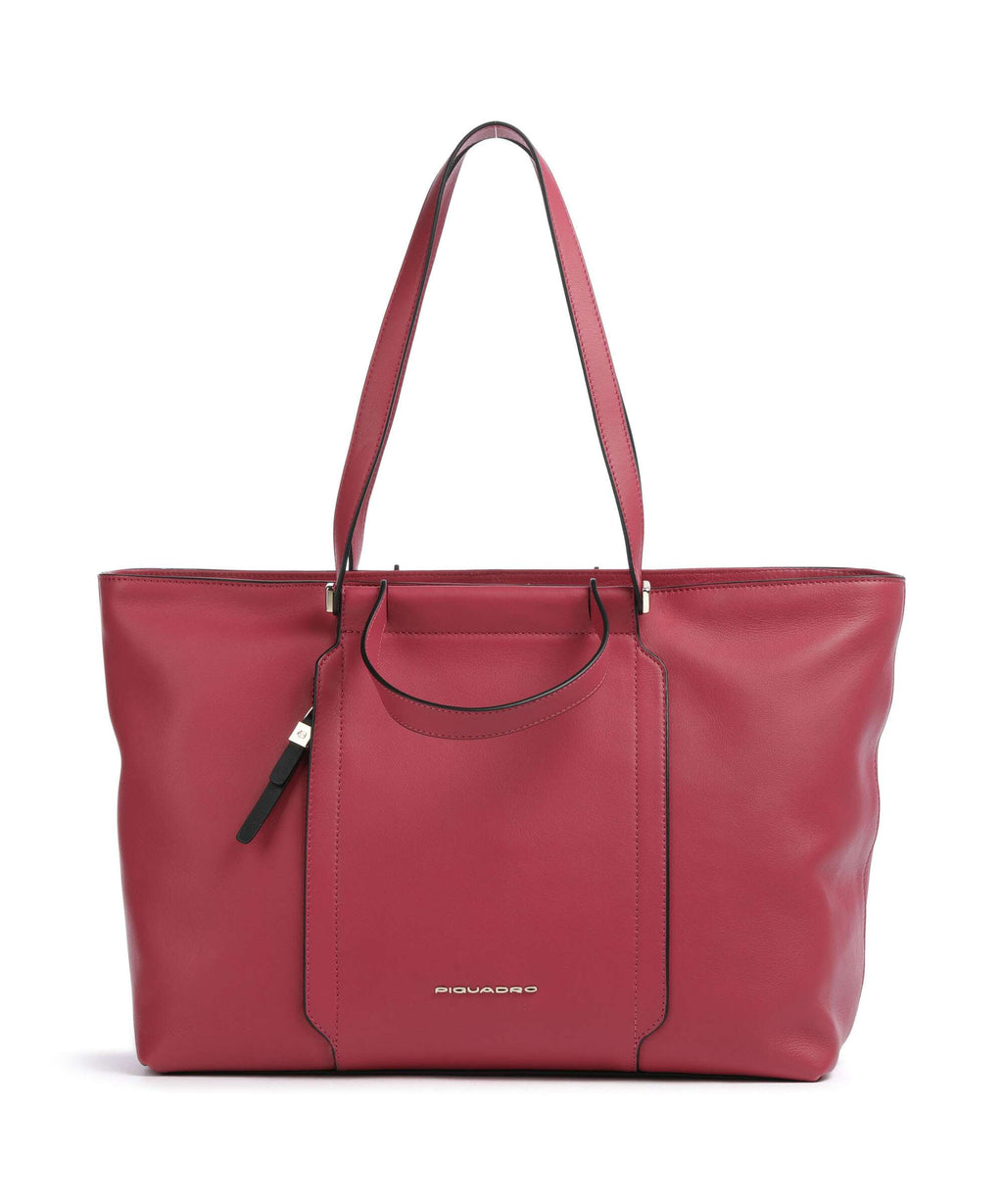 Piquadro Circle Tote bag rosso