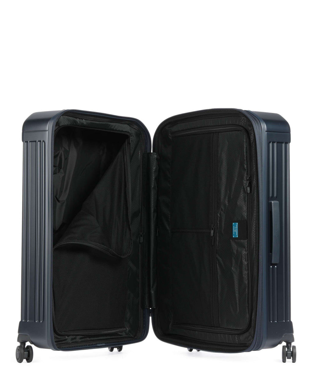 Piquadro PQ Light L Spinner (4 wheels) blu opaco