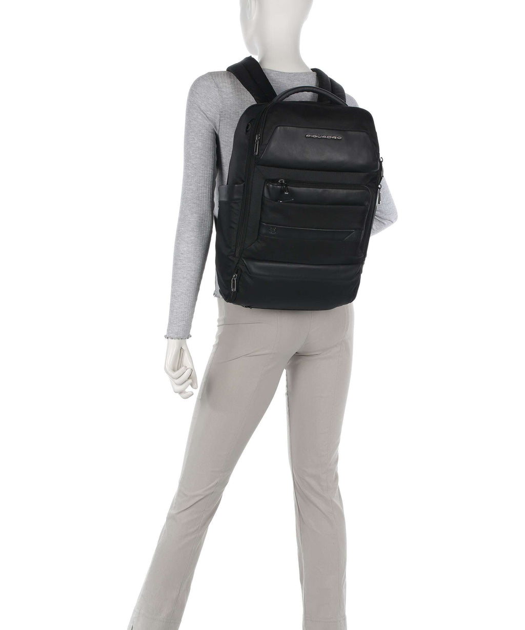 Piquadro Nevet Travel backpack nero