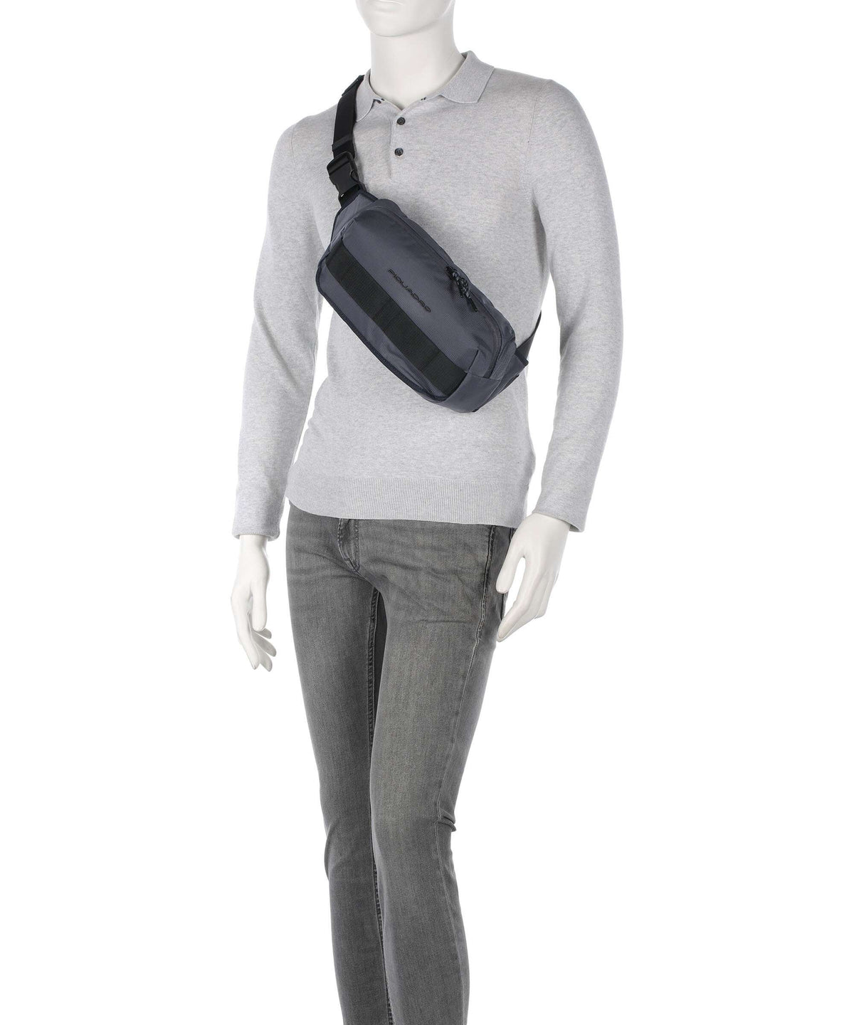 Piquadro Arne Belt bag blu nebbia