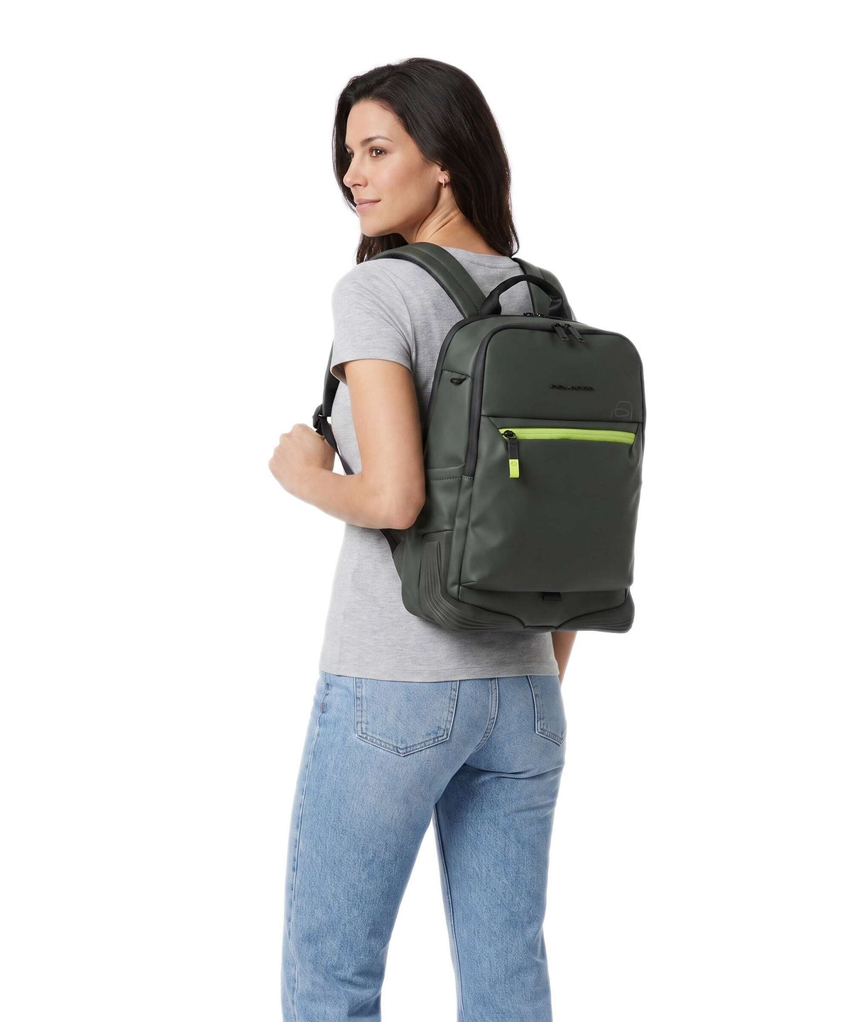 Piquadro Corner 2.0 Backpack green