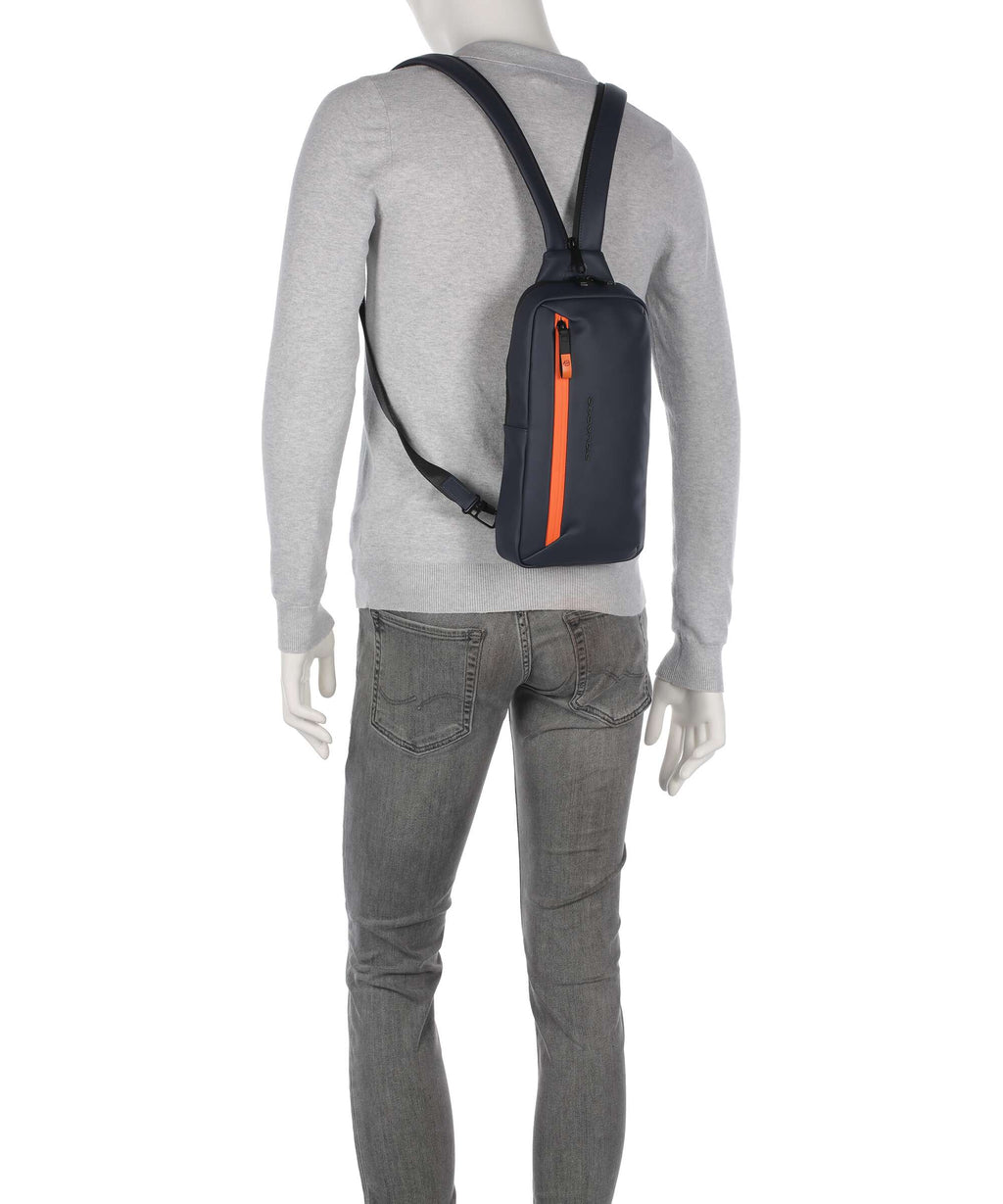 Piquadro C2OW Sling bag blu
