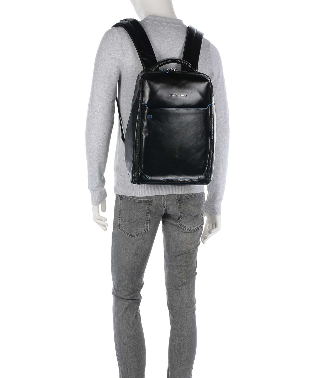 Piquadro Blue Square Backpack nero