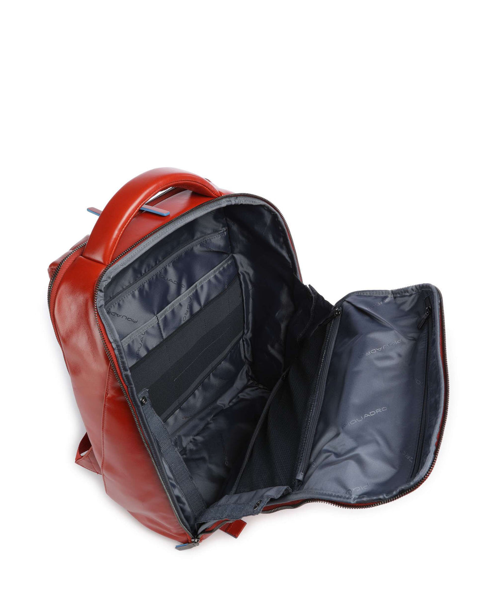 Piquadro Blue Square Backpack tabacco