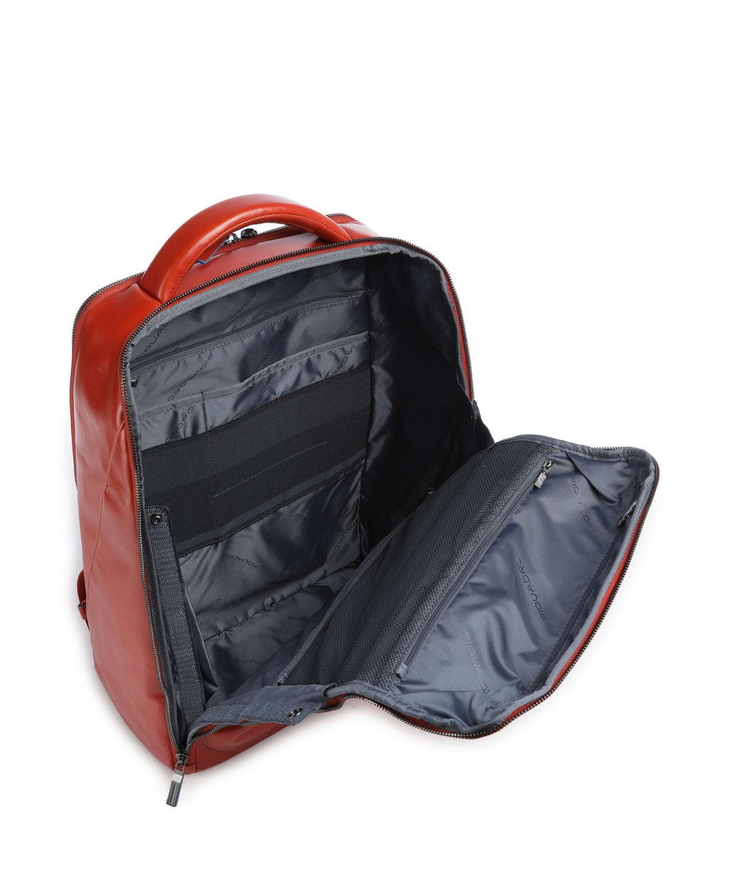 Piquadro Blue Square Backpack tabacco