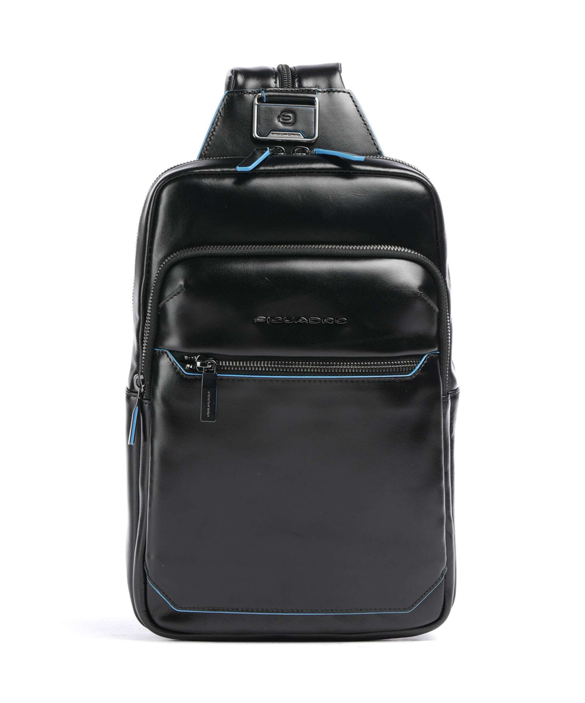 Piquadro Blue Square Sling bag nero