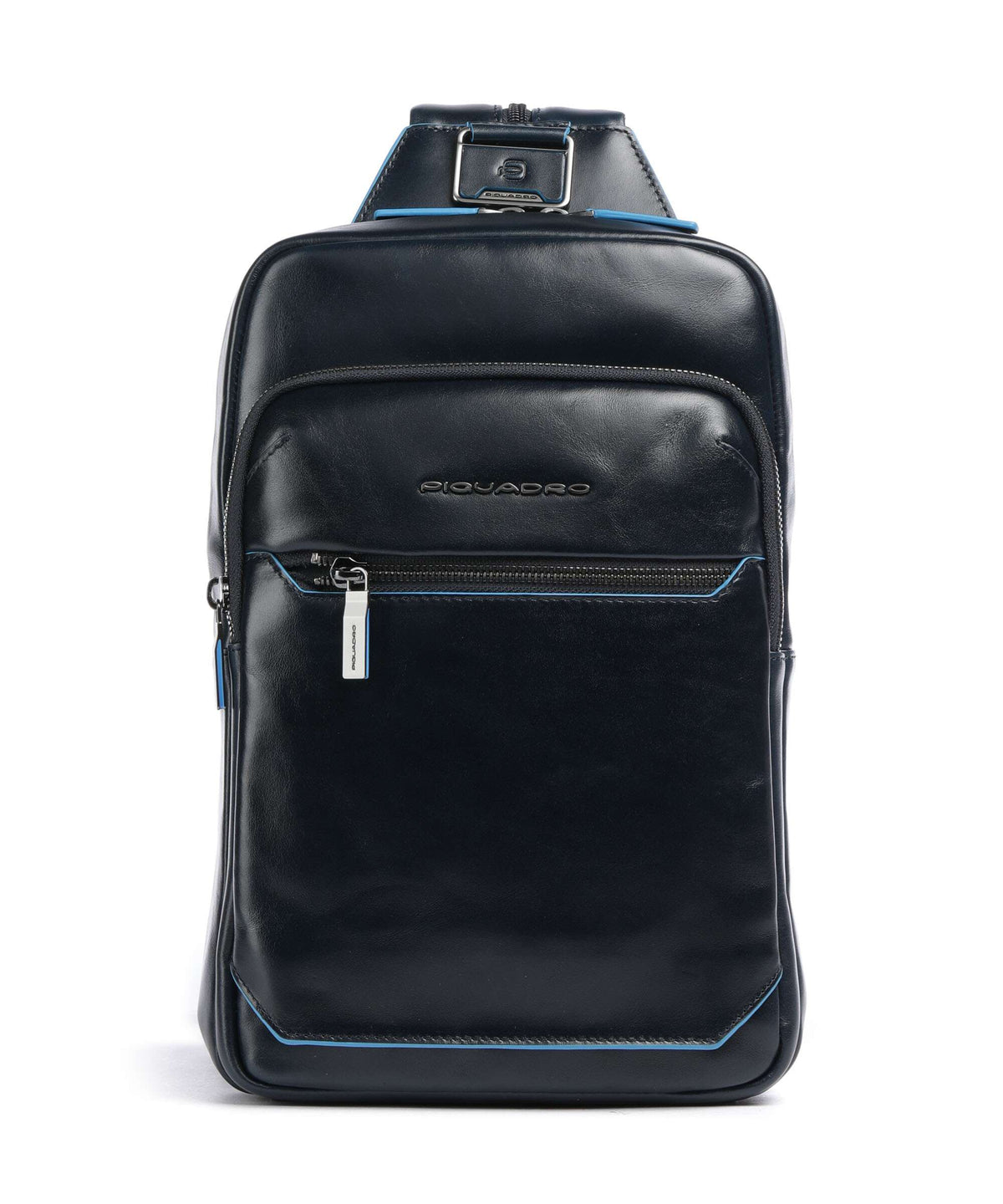 Piquadro Blue Square Sling bag blu notte