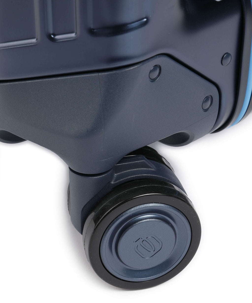 Piquadro PQ-Alub Spinner (4 wheels) blu notte