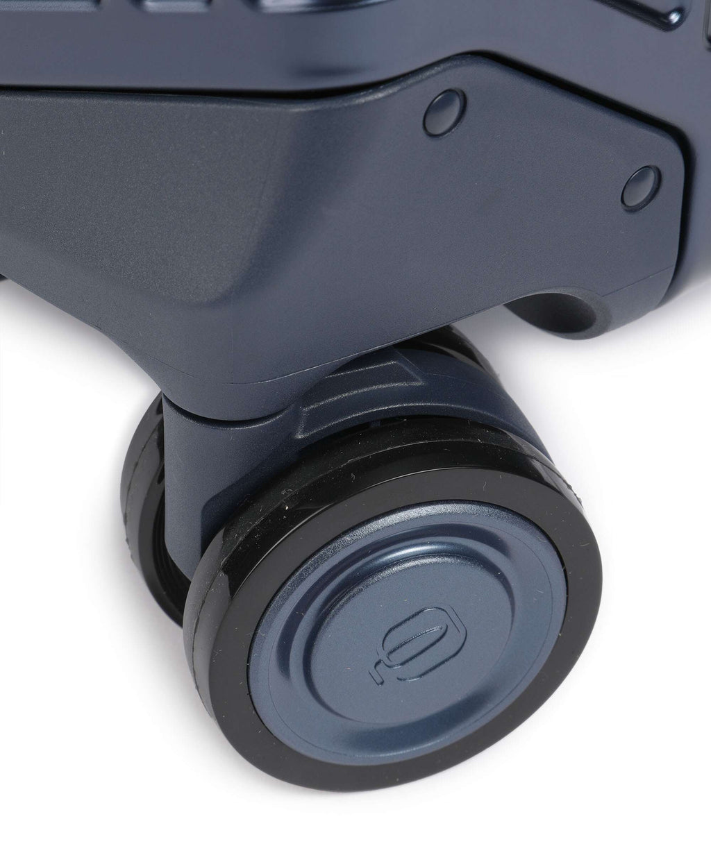 Piquadro PQ-Alub Spinner (4 wheels) blu notte