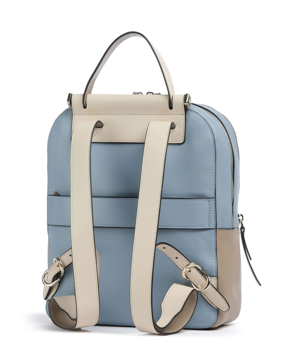 Piquadro Circle Backpack light blue/beige