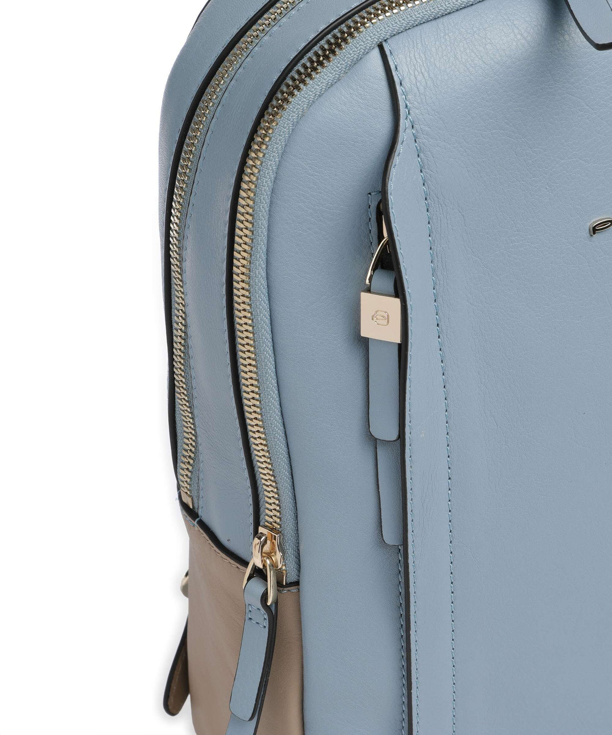 Piquadro Circle Backpack light blue/beige