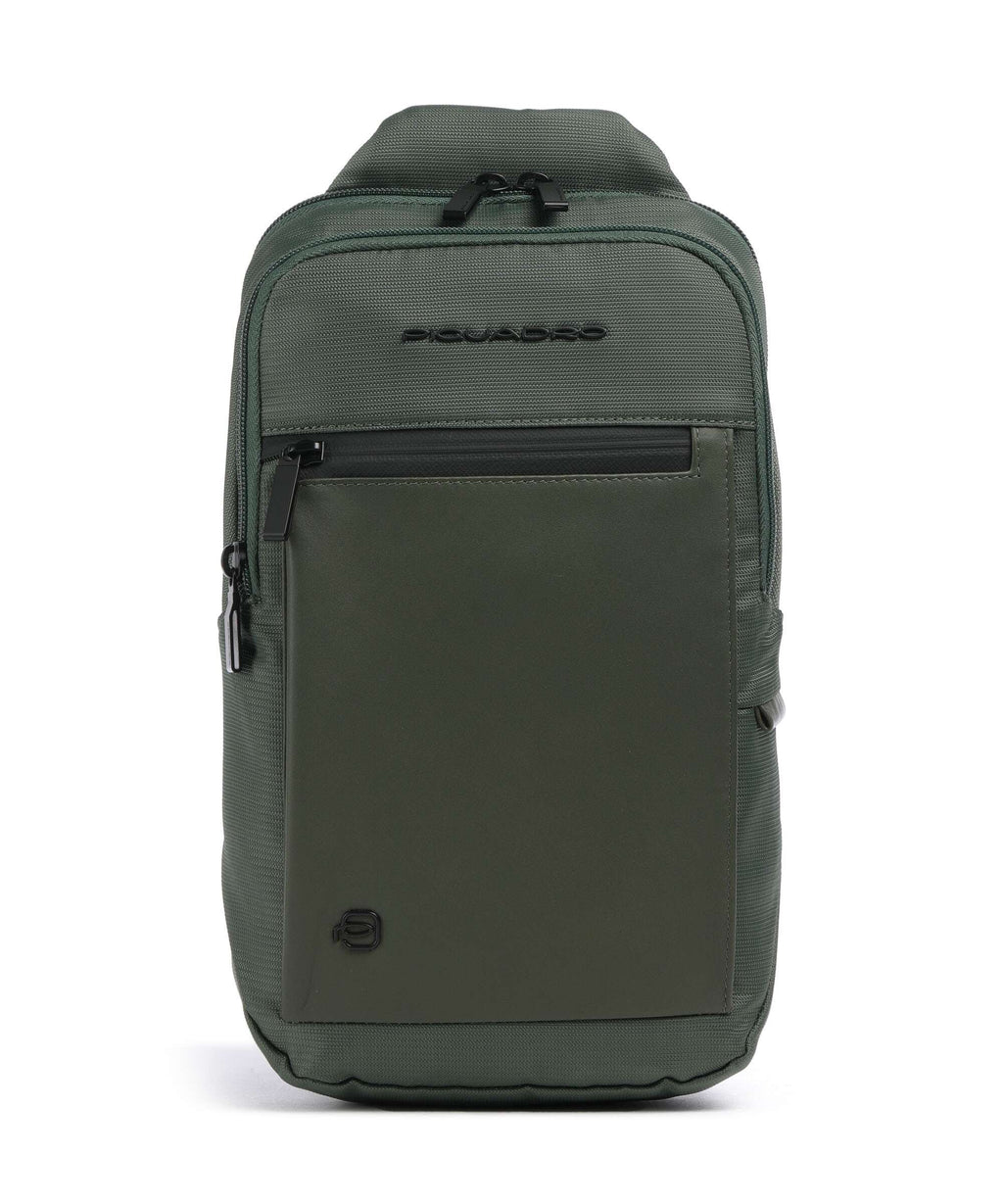 Piquadro S136 Sling bag green