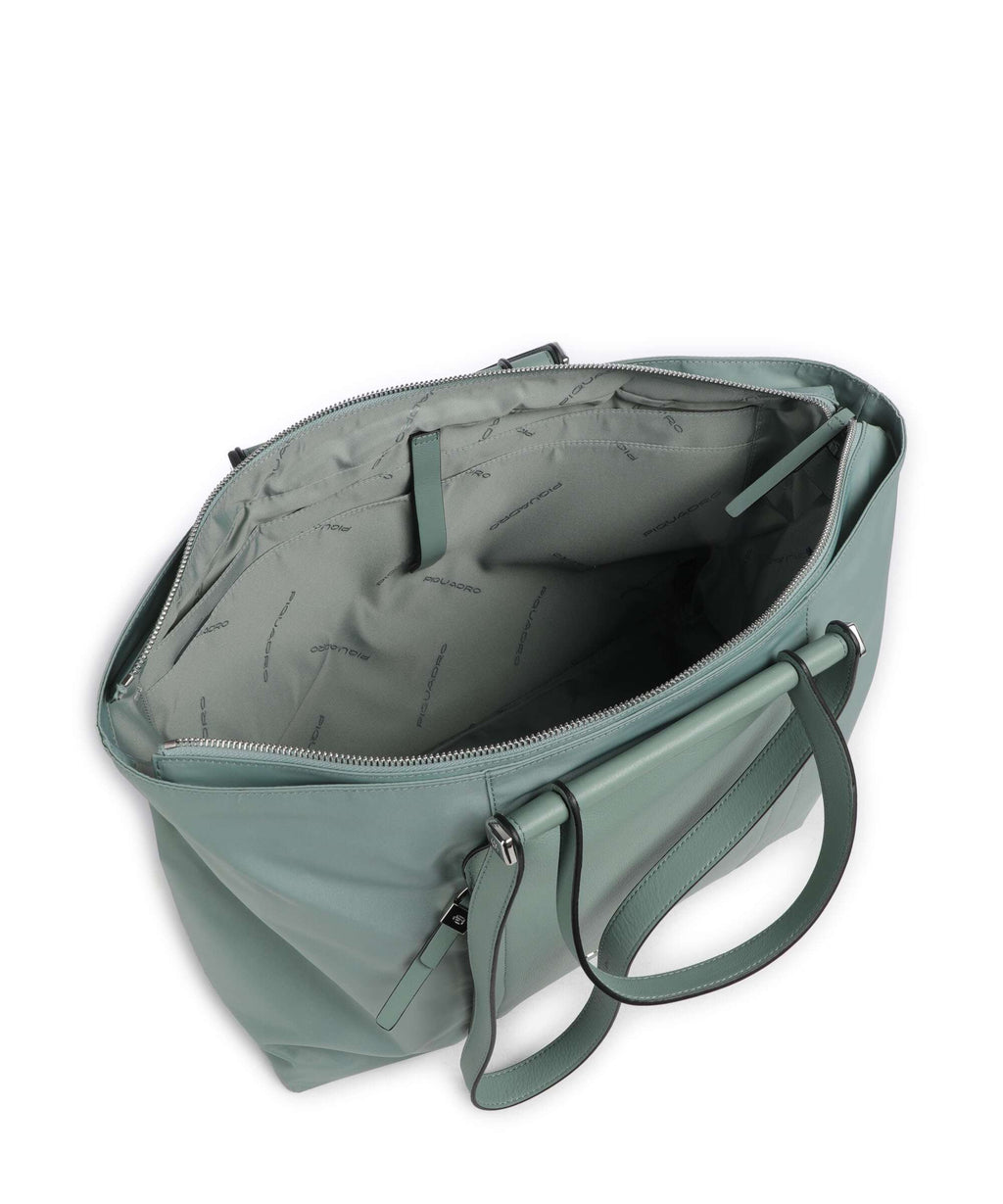 Piquadro W92T Tote bag green