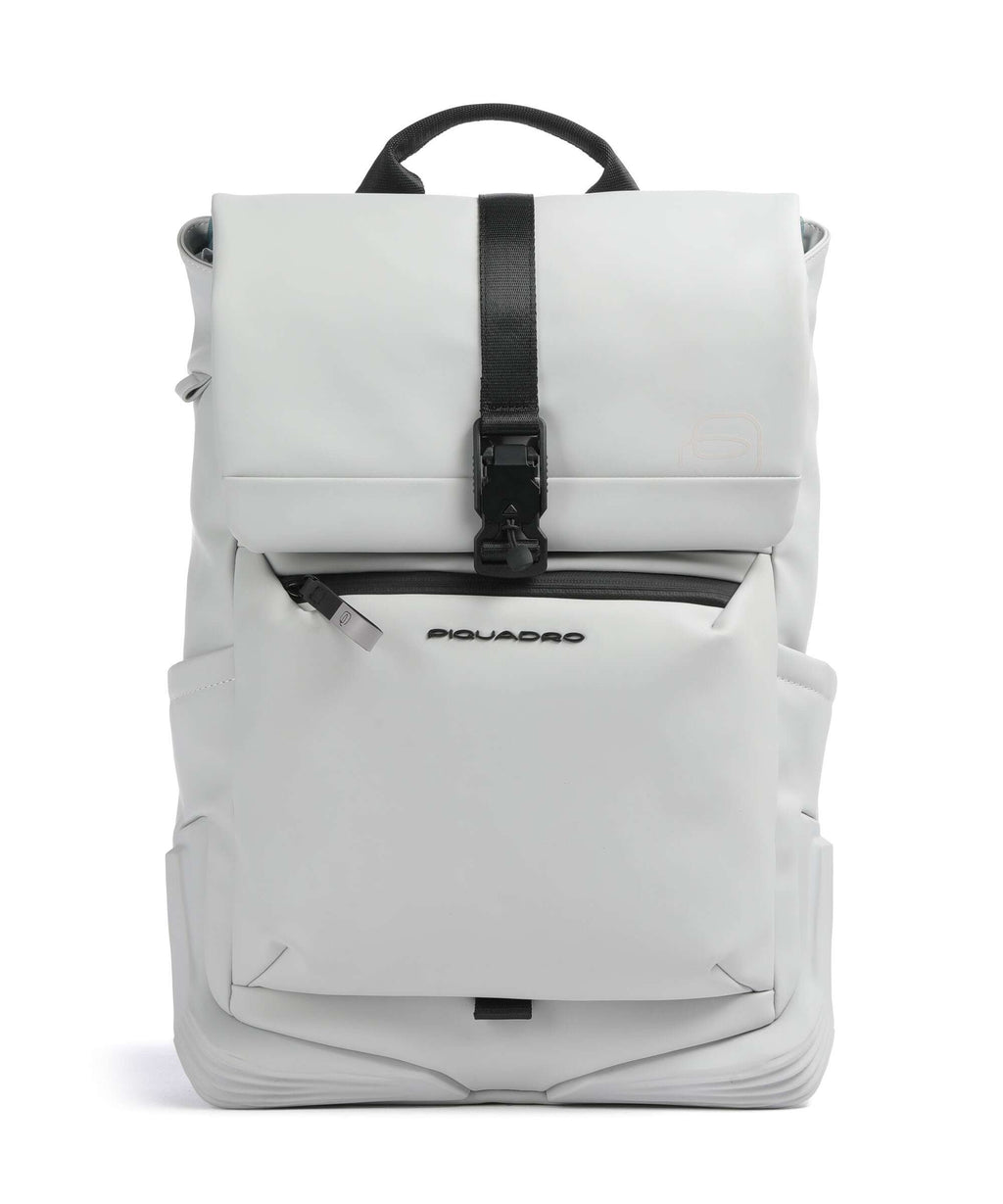 Piquadro Corner Special Backpack white