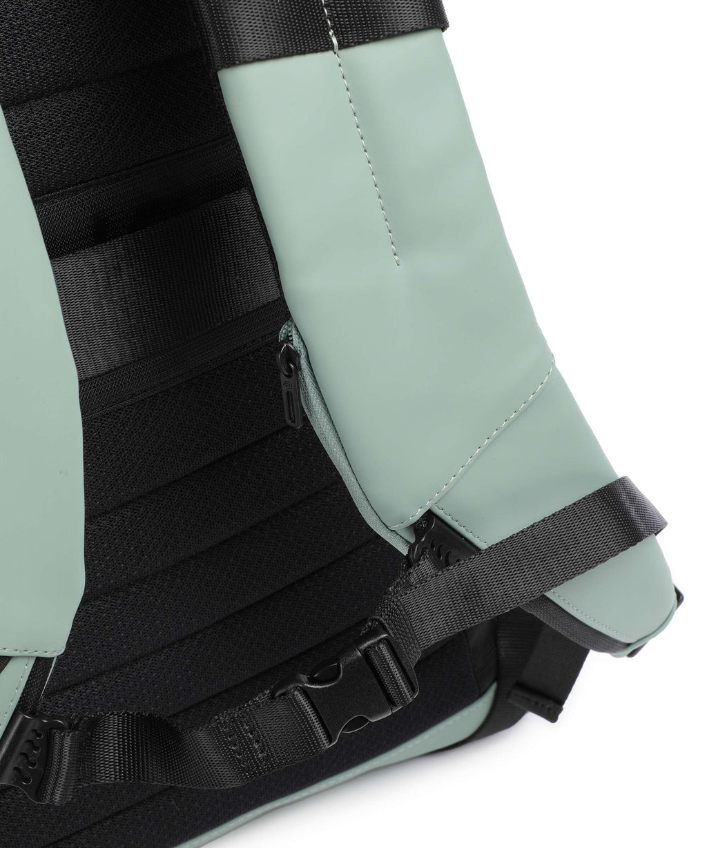 Piquadro Corner 2.0 Rolltop backpack green