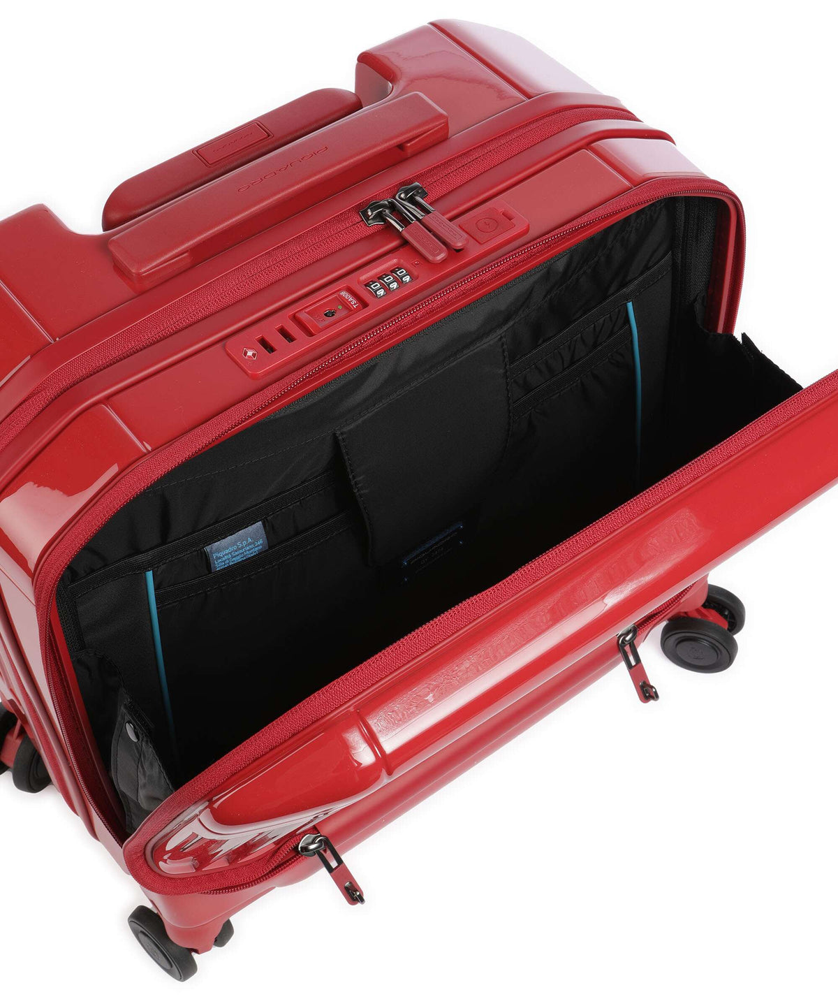 Piquadro PQ-LM Rolling briefcase red