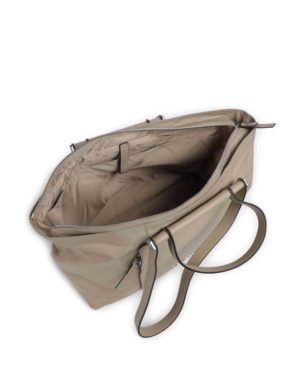 Piquadro W92T Tote bag beige