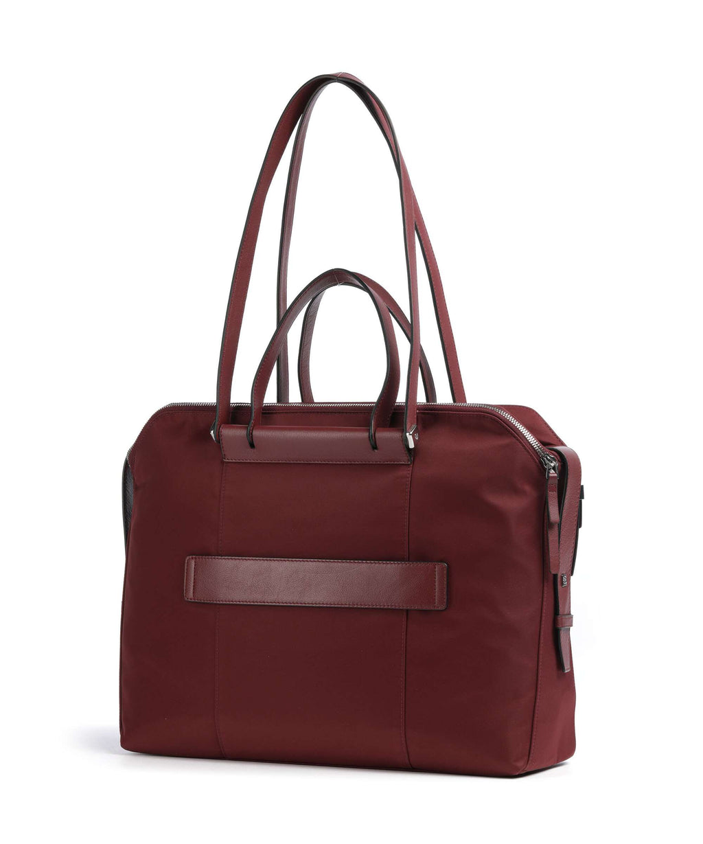Piquadro W92T Tote bag borgogna