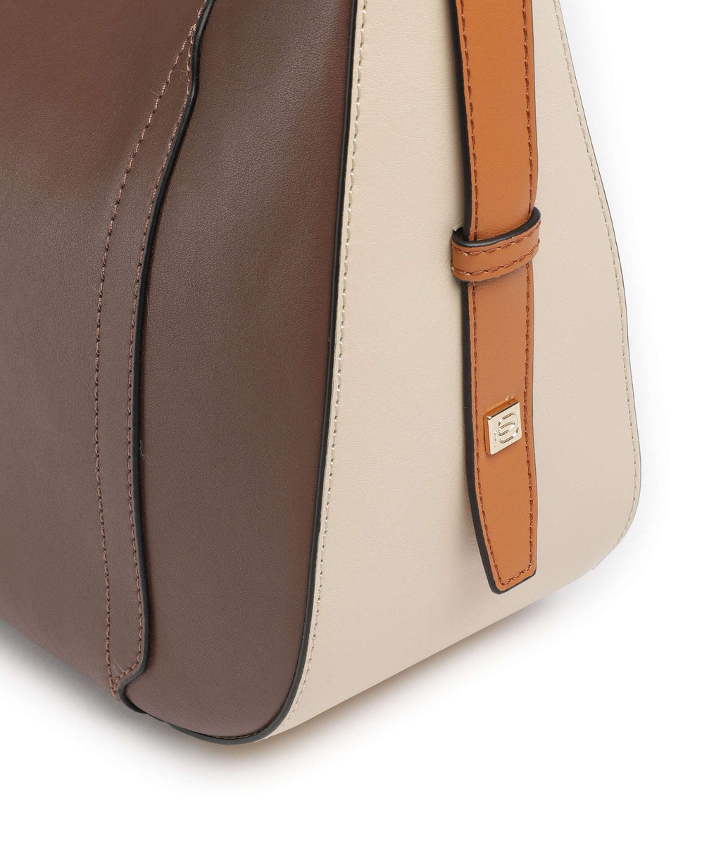 Piquadro W92 Crossbody bag marrone/beige