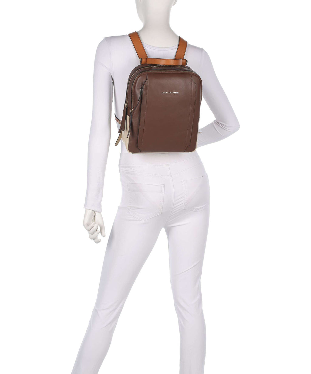 Piquadro Circle Backpack marrone/beige