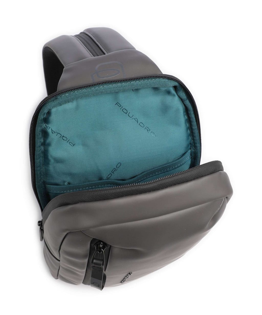 Piquadro C2OW Sling bag grigio