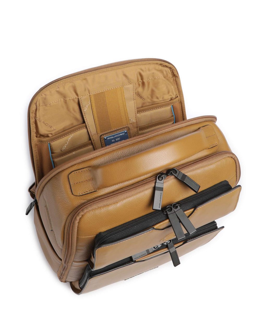 Piquadro Ael Laptop backpack yellow