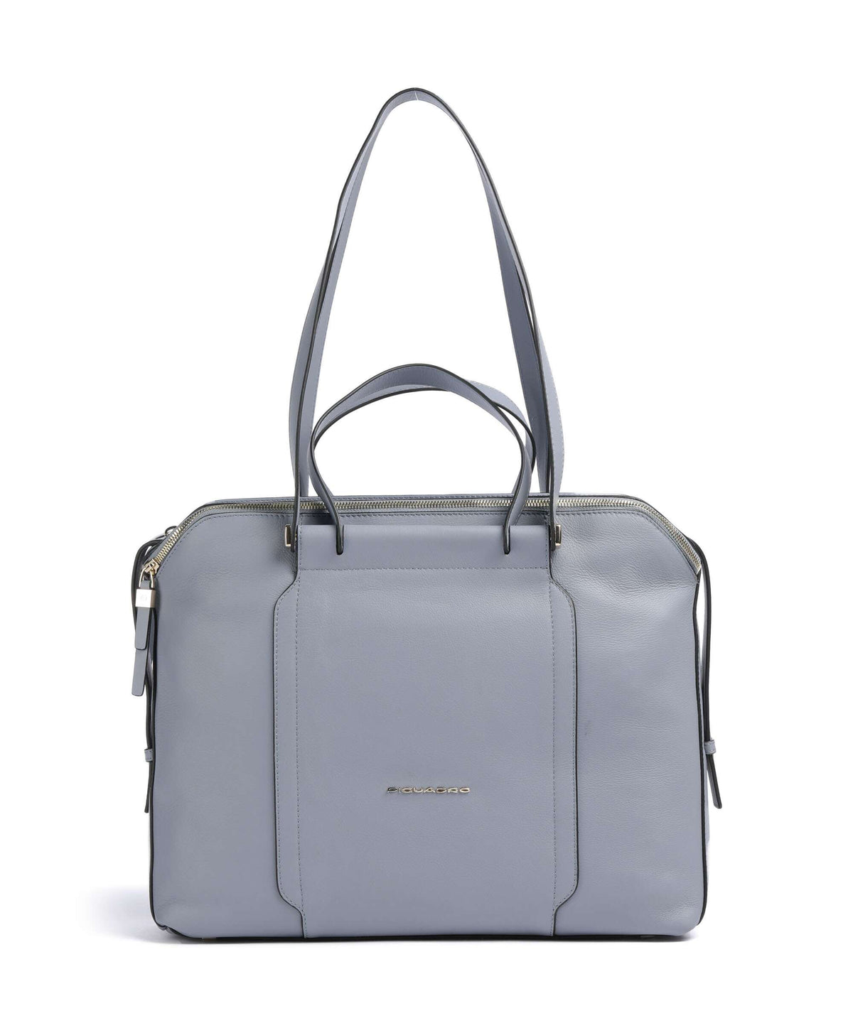Piquadro W92T Tote bag light blue