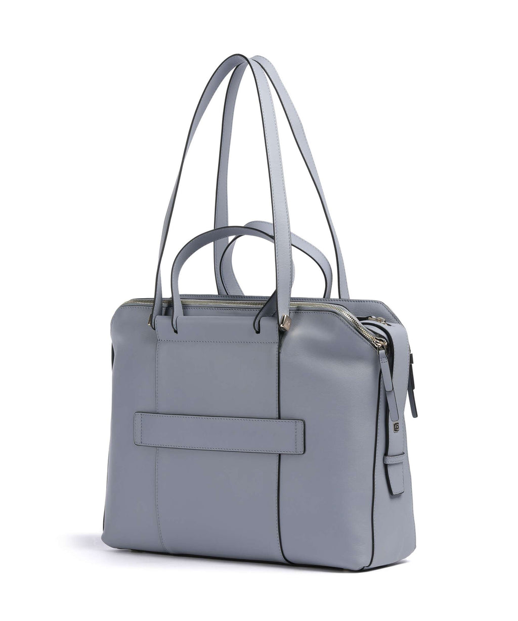 Piquadro W92T Tote bag light blue
