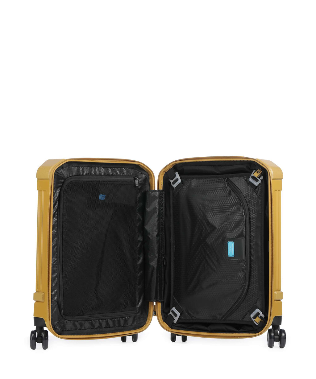 Piquadro POP Spinner (4 wheels) mustard