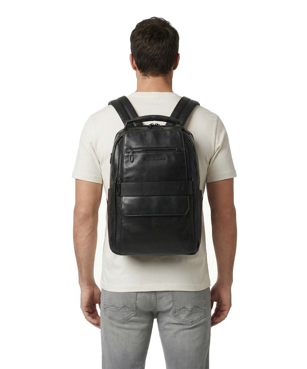 Piquadro Solm Backpack black