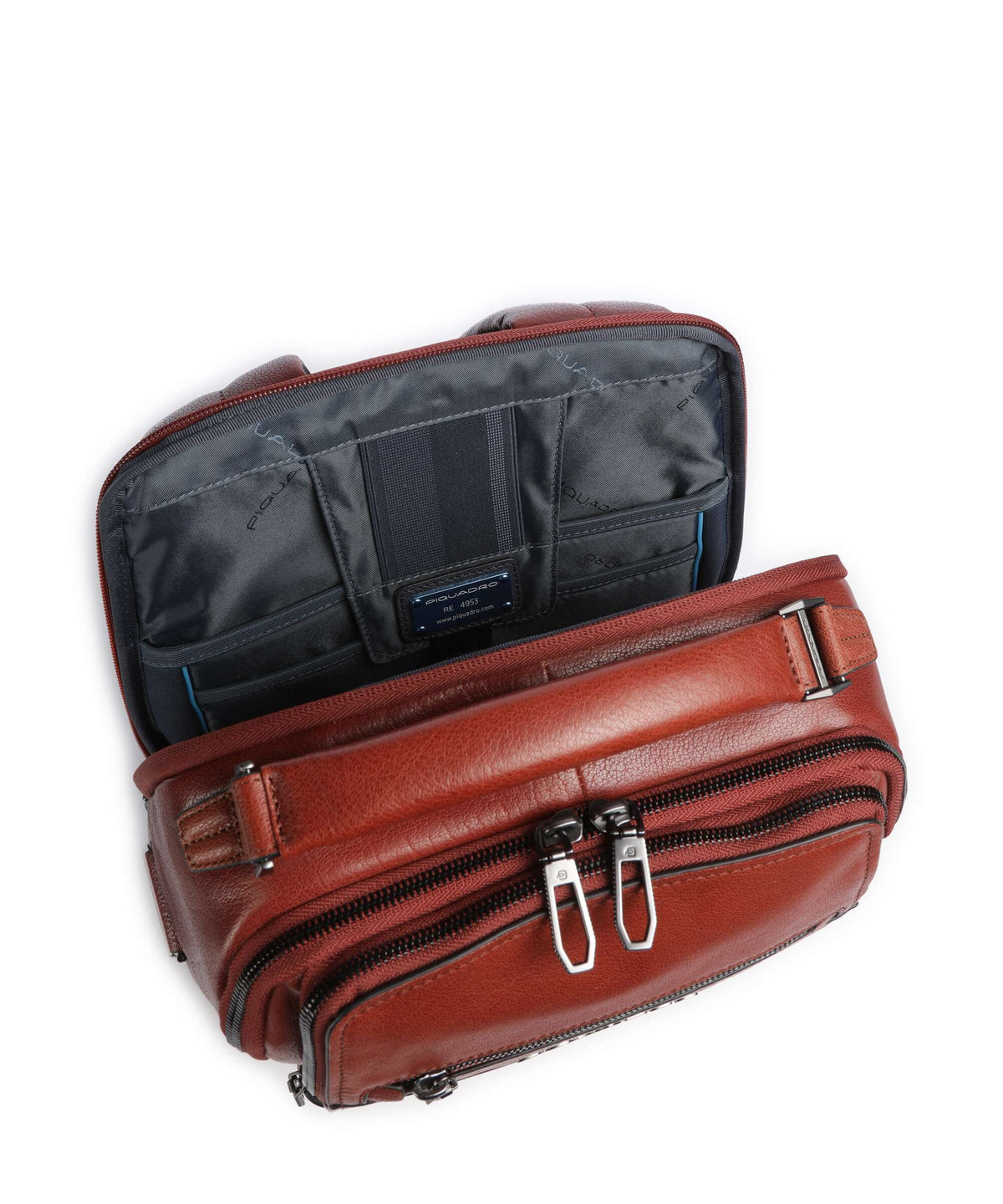 Piquadro Solm Laptop backpack cuoio