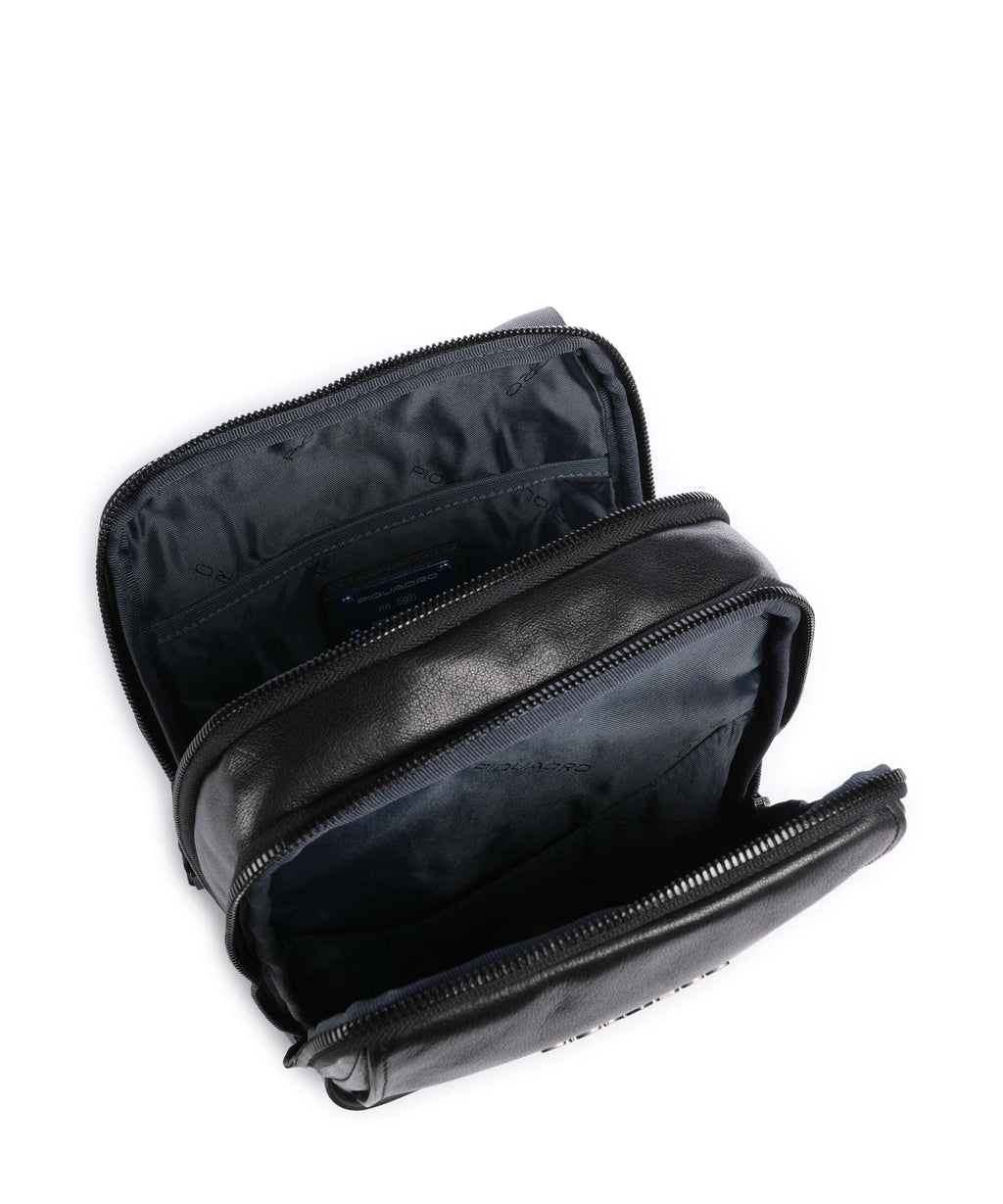 Piquadro Solm Crossbody bag black