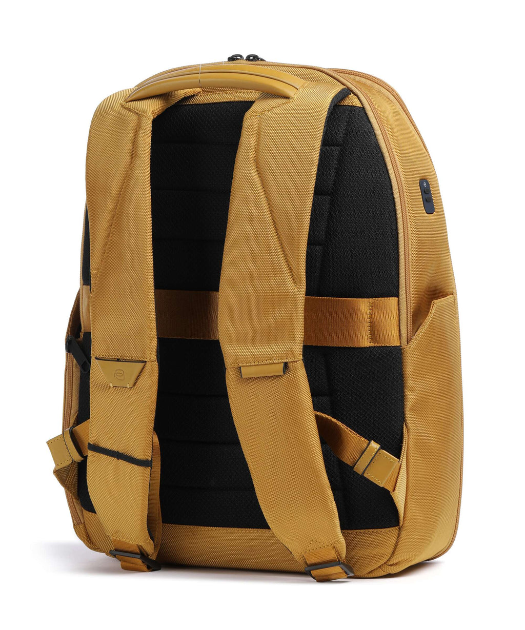 Piquadro Lyss Easyjet Travel backpack yellow