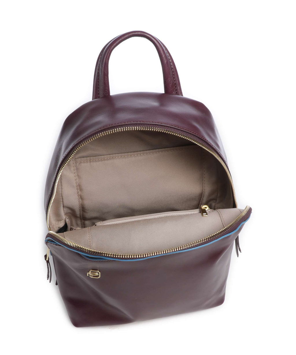 Piquadro Blue Square Backpack bordeaux