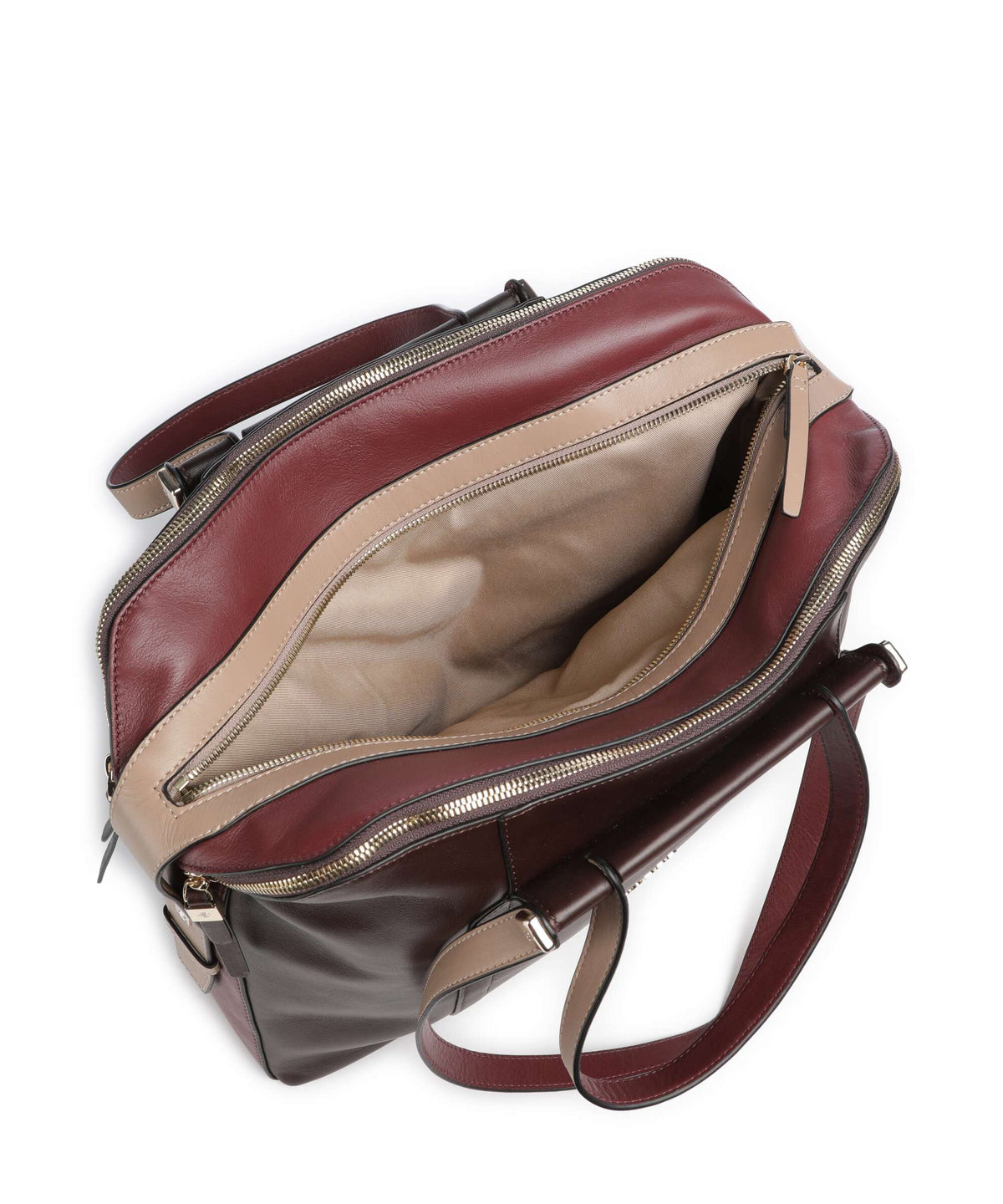 Piquadro W92T Tote bag bordeaux/pink