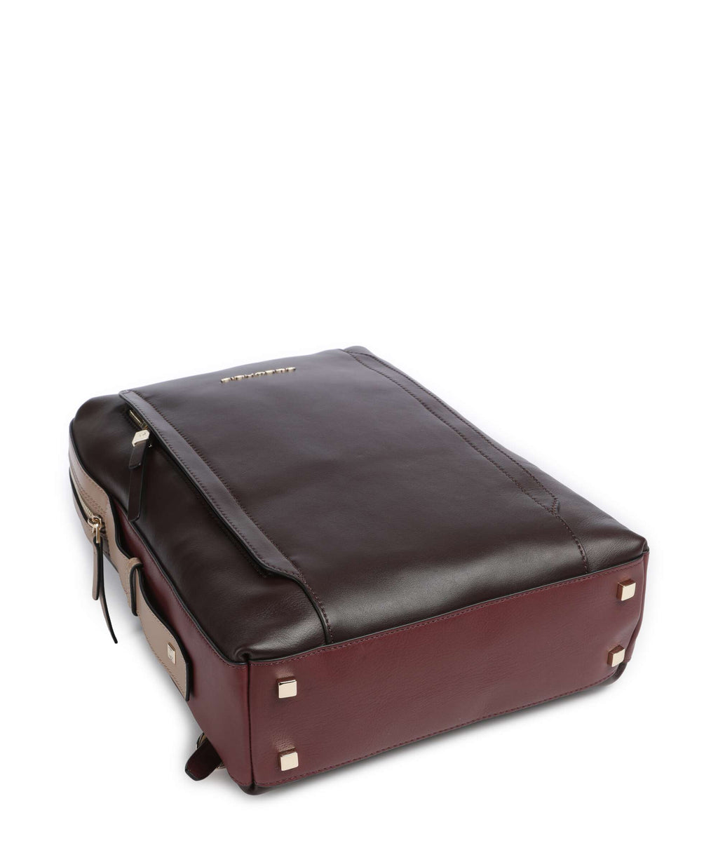 Piquadro Circle Laptop backpack bordeaux/pink